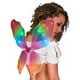 thumbnail image 1 of Disfraz de hada arcoíris con alas de mariposa con LED para niños y adultos, 1 of 4