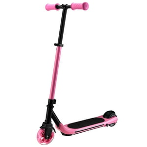 Bebesit - Monopatín Electrico Plegable E-Scooter 60W 24V2000Mah Rosado