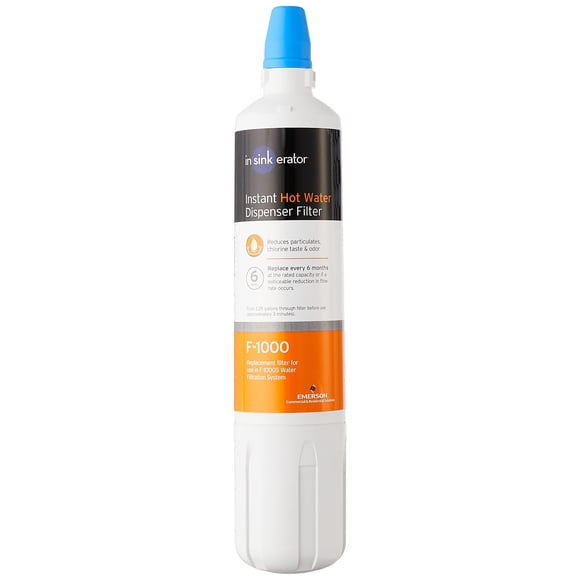 Cartucho de filtro de agua InSinkErator F-1000 para F-3000S blanco