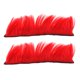 thumbnail image 5 of 2x Motocicleta Cabeza Rapada Peluca Punk Casco Mohawk Peluca Disfraces Postizo Rojo, 5 of 6