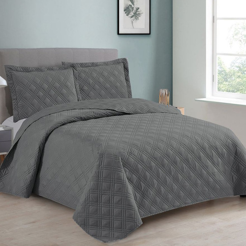 Quilt Andes Liso Gris King