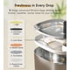 thumbnail image 4 of Fuente de agua inalámbrica Cat WILKIEE de acero inoxidable 4,1 L, 4 of 9