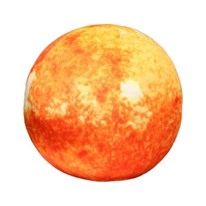 Magideal - Juguete De Peluche De Planet Earth, Adorno Creativo, Almohada De Muñeca Suave, Juguete De Peluche De Peluche Realista Para Adultos, Niñas, Regalo Para Sol 17Cm