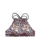 thumbnail image 3 of Bikini peto cruzado estampado blanco Talla L, 3 of 4