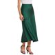 thumbnail image 4 of Falda Maxi de Satén para Mujer Otoño Cintura Alta Casual Fiesta Cóctel Boda Sirena Falda Larga L Verde, 4 of 6