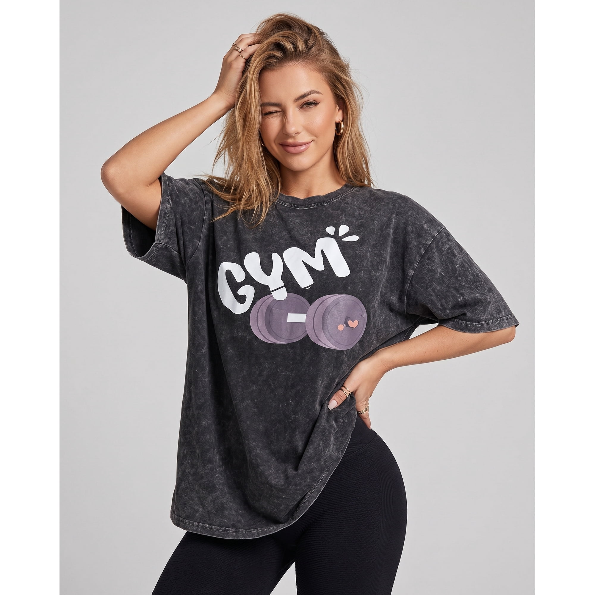 Flix Spa - Polera Modeladora Relajada Gym Sport Elegante