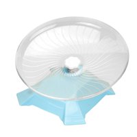Ioensy - Rueda Silenciosa Para Hámster, Juguete Deportivo Para Erizos, Suministros Para Mascotas, Jaula, Accesorio, Rodillo, Color Azul