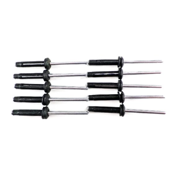 Kit de remaches YakGear TRG10, paquete de 10, universal para orificios de drenaje