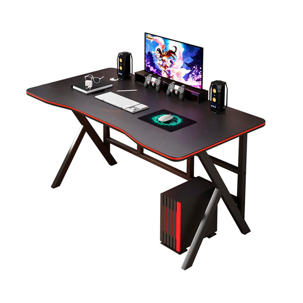 De Todo Y Más - Escritorio Gamer Profesional Negro/rojo Chic Home