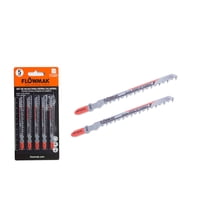 Set De Hojas Caladora Madera 5 Pzs Flowmak