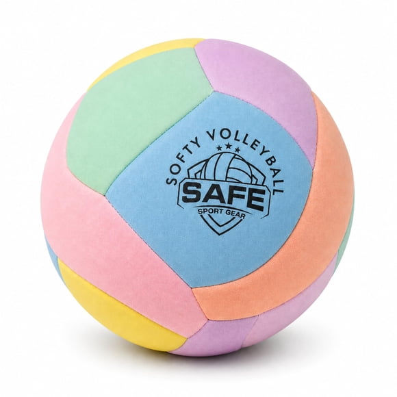 Pelota de Voleibol Interior Suave Rosa - Safe Sport Gear
