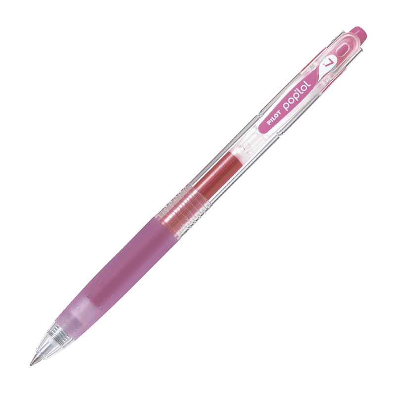Pilot - 12 Un. Lapiz Gel Pop´lol Rosado Rosa 0.7 Mm.