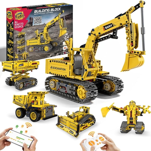 Kit Robótica 5en1 Shantou Kaiyu 555PCS Control App