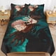 thumbnail image 1 of Jujutsu Kaisen Bedding Set Duvet Cover Comfortable and Lightweight Cartoon Bedding 3 Piece Bed Set, 1 of 5