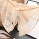thumbnail image 1 of Sex Lace Open Crotch Erotic Bikini Panties, Sexy Bow Semi-sheer Medium Stretch Panties for Valentine's Day, Women's Sexy Lingerie & Underwear, 1 of 3