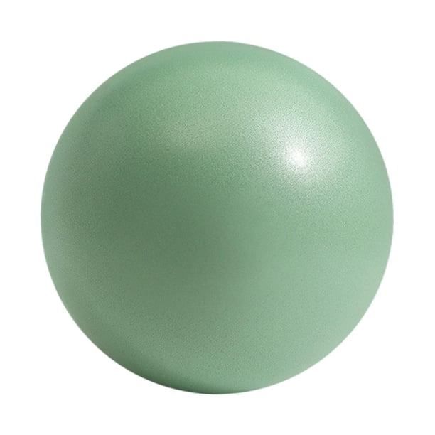 Pequeña bola de bola de Pilates Bola de balance para niños Bola de entrenamiento de bola de núcleo de PVC para el entrenamiento central ejercicio de e Verde