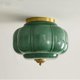 thumbnail image 1 of Lámpara de techo MIXL 38 cm verde vidrio esmerilado 110 V, 1 of 9