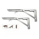 thumbnail image 1 of Bisagra Escuadra Soporte Estante Repisa 35Cm Plegable 1 Par, 1 of 3