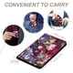 thumbnail image 4 of Persona 5 Royal Porta Pasaporte Y Cartera De Viaje Premium De Cuero Pu Funda De Pasaporte Bloqueo Rfid Con Ranuras Para Tarjetas De Crédito Estuche Para Libro De Pasaporte Para Familia 10cm × 15cm, 4 of 6