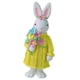 thumbnail image 3 of Estatuilla De Conejo De Resina En Miniatura, Estatua De Conejito De Animales De Pascua, Decoración De Escritorio, Manualidades Amarillas, 3 of 6
