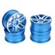 thumbnail image 2 of Bujes De Rueda De Aleación De Aluminio De 1 9 Para 1 10 Rc Drift Car Crawler Truck Blue, 2 of 5