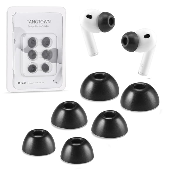 Puntas de espuma viscoelástica Tang Town para AirPods Pro 3, tallas S/M/L