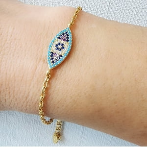 By Turquía - Pulsera Goz D Plata 925