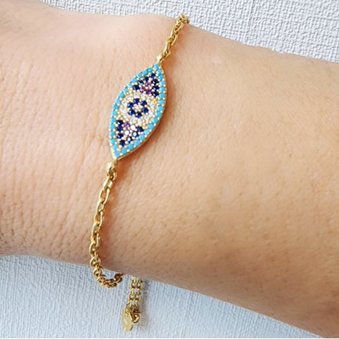 By Turquía - Pulsera Goz D Plata 925