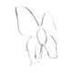 thumbnail image 1 of Jarrón De Mariposa Transparente Y Ligero Para Decoración Del Hogar, Ideal Para Dormitorio, Escritorio Y Mesa De Centro., 1 of 5