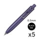 thumbnail image 2 of Bolígrafo Mitsubishi Uniball One P 0.5mm Tinta Negra Paquete de 5, 2 of 7