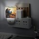 thumbnail image 5 of Titanfall / Caída de Titán Luz nocturna LED con sensor de anochecer a amanecer para dormitorio, baño, pasillo, escaleras - Lámpara LED nocturna de enchufe, 0.5W - 1 pieza, 5 of 6