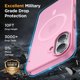 thumbnail image 4 of Funda Miracase MagSafe rosa para iPhone 17 de 6,3", 4 of 7