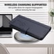thumbnail image 4 of Funda Cartera Trébol para Xiaomi Poco X7 Pro con Ranuras Tarjetas y Carga Inalámbrica Azul oscuro, 4 of 4
