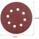 thumbnail image 2 of Paquete de 100 piezas de papel de lija para lijadora orbital aleatoria, diámetro 125 mm, discos de lijado de grano 60/80/100/120/240 (20 discos por tamaño de grano), 2 of 5