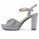 thumbnail image 2 of Sandalia de Mujer, Plateada Casual Chalada Voce-1, 2 of 6