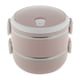 thumbnail image 3 of Fiambrera Térmica De Acero Inoxidable Portátil Tiffin Bento Box 2 Tier Pink, 3 of 5
