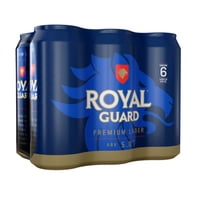 Cerveza Lager 5° Pack Lata 6 Un Royal Guard