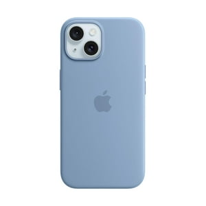 Funda De Silicona Para Apple Iphone 15 Con Magsafe Winter Blue