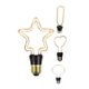 thumbnail image 2 of Ampolleta Led E27 Figuras Vintage Lampara Decoracion Led ESTRELLA, 2 of 4