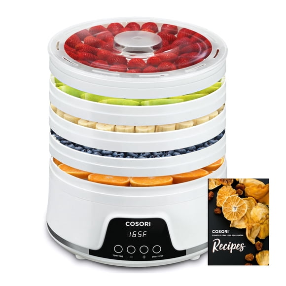 Deshidratador de alimentos COSORI para carne seca con 5 bandejas de 12,2 sin BPA