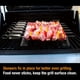 thumbnail image 4 of 2packs Kabob Skewers Rack Set, Stainless Steel Skewers Holder With 6 Notch Compatible With Wood, Bamboo, Round, Metal, Flat Skewers For Grilling, BBQ Grilling Accessories Party Favors Camping BBQ Acce, 4 of 4