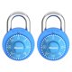 thumbnail image 1 of Master Lock 2 unidades 1528BLUEC2 candado de combinación, 1 of 3