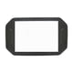 thumbnail image 4 of Espejo de mano de espuma para barbería, espejo de maquillaje rectangular con doble asa, espejo de peluquería para salón, corte de pelo, viajes y hogar, 4 of 5