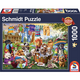 thumbnail image 1 of Puzzle 1.000 Piezas Caos De Mascotas, 1 of 3