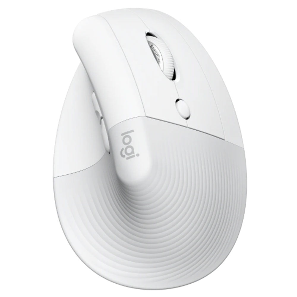 Logitech Lift Blanco - Vertical, Inalámbrico Blanco