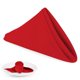 thumbnail image 1 of Servilleta de Tela PLOYMONO 43 cm Rojo - Pack de 8 (Poliéster), 1 of 9