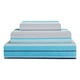 thumbnail image 3 of Sabana Andes Microfibra Estampada Raya Turquesa 1.5 Plaza, 3 of 3
