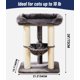 thumbnail image 3 of Torre Para Gatos 28 Para Interiores Con Cama Y Hamaca, 3 of 7
