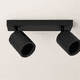 thumbnail image 2 of Foco Porta GU10 Doble Negro Sobrepuesto Altair II Konnergie, 2 of 7