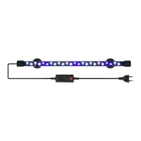 Magideal - Lámpara De Tirarere De Barra De Lámpara Led Para Acuario, Luces Azules Y Blancas, Enchufe Para Piscina Sumergible De La Ue, Lámpara Impermeable Para Pecera 38Cm